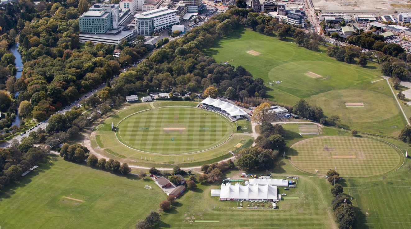 169 Hagley oval wide aerial