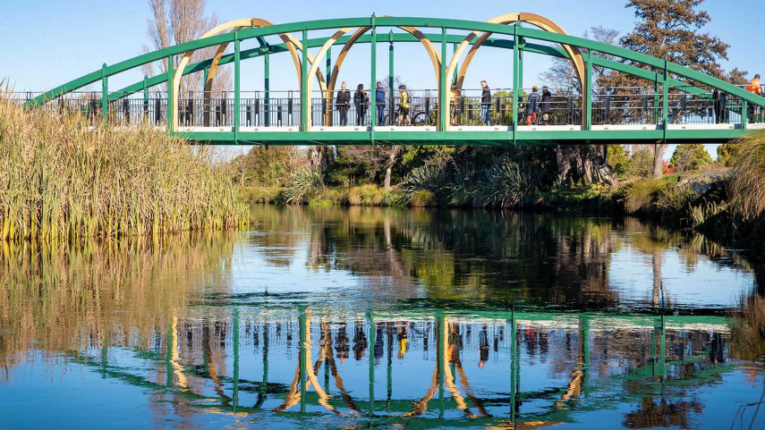 Another new footbridge opens in Avon River Corridor